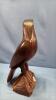 CARVED WOODEN EAGLE - 3