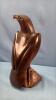 CARVED WOODEN EAGLE - 4