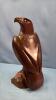 CARVED WOODEN EAGLE - 5