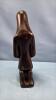 WOODEN SCULPTURE OF MOTHER & CHILD - 4