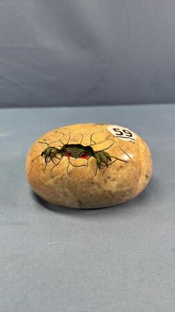 SOAPSTONE 4.5IN ORNAMENT