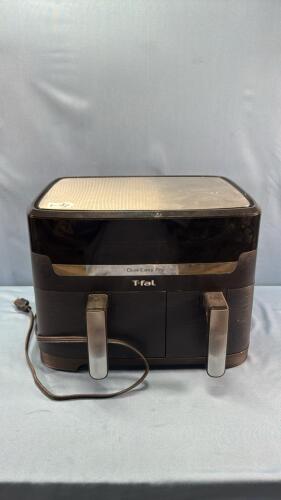 T-FAL DUAL BASKET AIR FRYER