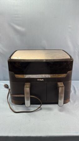 T-FAL DUAL BASKET AIR FRYER