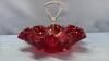 FENTON FLUTED HOBNAIL 7IN WIDE BOWL - 2