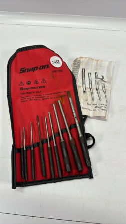 Snap-On 9 Piece Punch Set