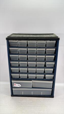 HOLT 33 BIN PLASTIC DRAWER UNIT