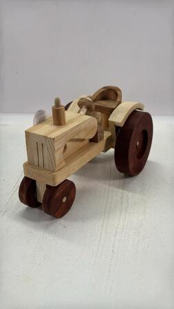 WOODEN TRACTOR