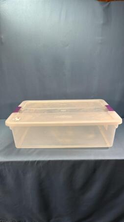 STERILITE 30L TOTE WITH LID