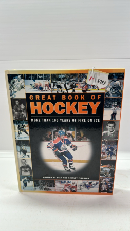 Great Book of Hockey 370 Page Hard Cover Book