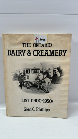 The Ontario Dairy & Creamery List 1900-1950 -228 Page