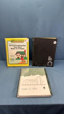 (3) BUILDERS BOOKS