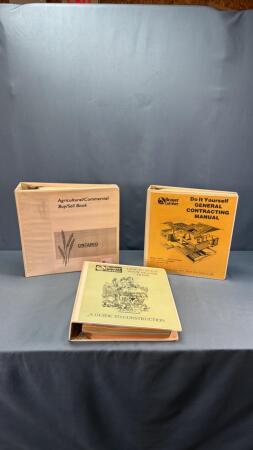 (3) BINDERS BEAVER LUMBER BUILDINGS & HOW TO BOOKS