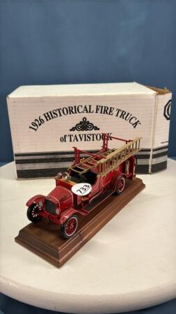 1926 HISTORICAL FIRETRUCK OF TAVISTOCK