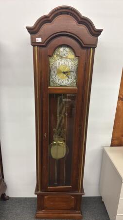 RIDGEWAY GRANDFATHER CLOCK- MISSING WEIGHTS