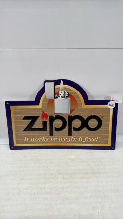 TIN ZIPPO SIGN