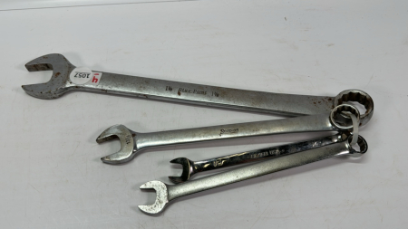 4 Assorted Wrenches -See Notes