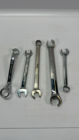 5 Assorted Wrenches -See Notes