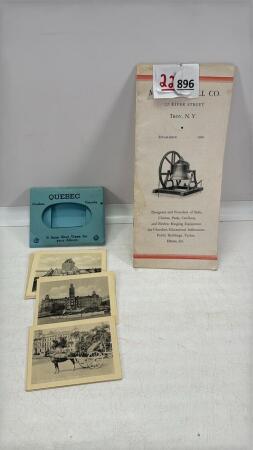 MENEELY BELL PAMPHLET & VINTAGE SOUVENIR BOOK