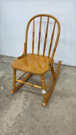HOOP BACK ROCKING CHAIR