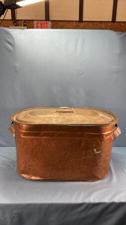 COPPER BOILER WITH LID