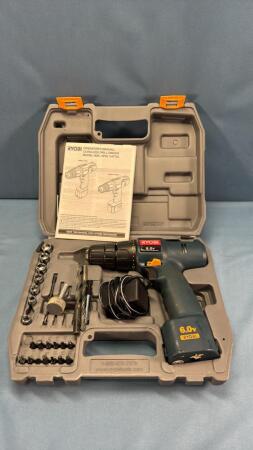 RYOBI 6V CORDLESS DRILL-DRIVER