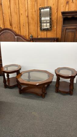 MATCHING COFFEE & END TABLE SET