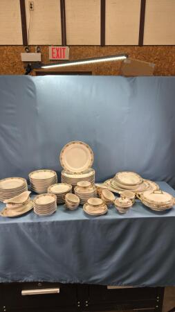 PARTIAL SET OF LIMOGES CHINA