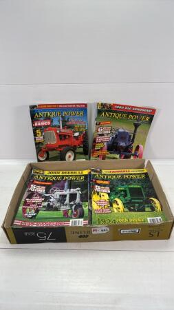 APPROX 22 ANTIQUE POWER MAGAZINES