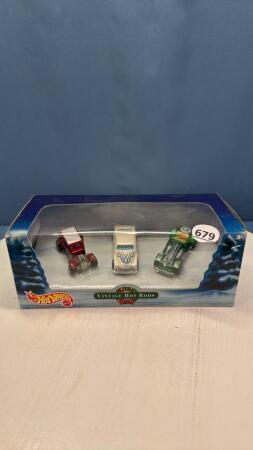 SET OF 3 HOT WHEELS VINTAGE HOT RODS