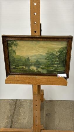 FRAMED LAKE SCENE PRINT