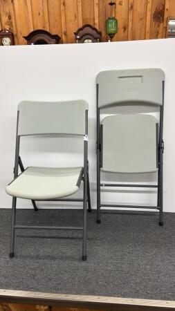 PAIR OF ENDURO FOLDING CHAIRS