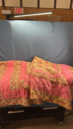 (2) QUILTED COMFORTERS