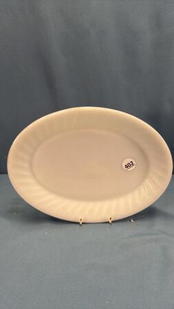 12IN OVAL FIRE KING PLATTER