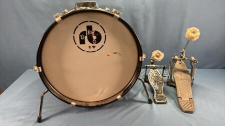 16IN DRUM WITH 2 FOOT POUNDERS