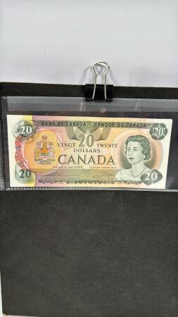1979 CANADIAN TWENTY DOLLAR BILL