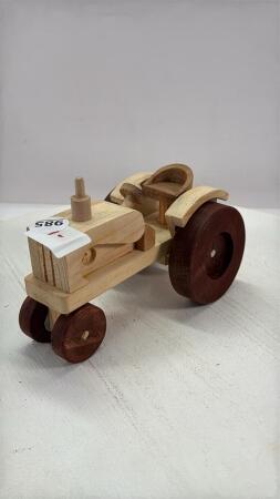 WOODEN TRACTOR