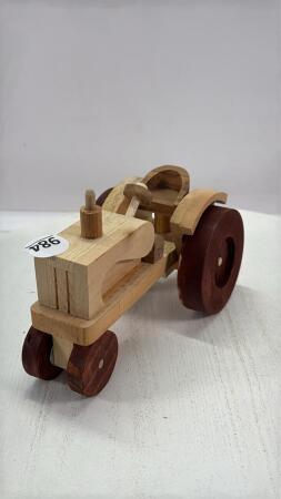 WOODEN TRACTOR