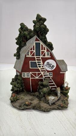 SCULPTURE OF OLDER BARN (NOT COMPLETE)