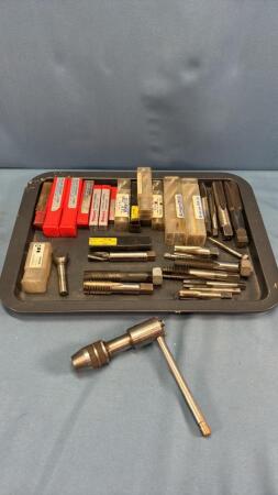 ASSORTED LOT OF MACHINING TAPS