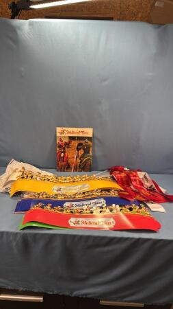 ASSORTMENT OF MEDIEVAL TIMES MEMORBILIA