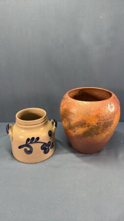 (2) CROCKERY PIECES