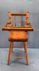 WOODEN DOLLS HIGH CHAIR
