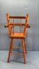 WOODEN DOLLS HIGH CHAIR - 4