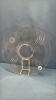 POTTERY 3 PIECE TEA SET ON 13IN CORNFLOWER PLATE - 5