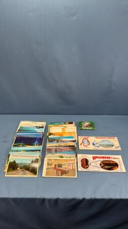 LARGE QUANTITY OF MOSTLY AMERICAN POSTCARDS