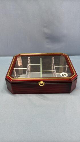DRESSER TOP DIVIDED JEWELLERY BOX