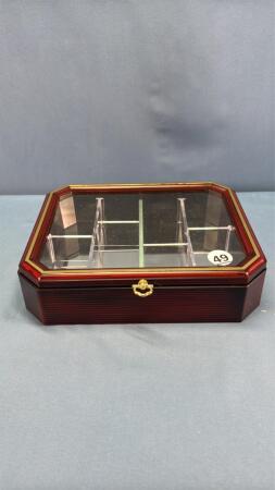 DRESSER TOP DIVIDED JEWELLERY BOX