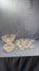 10IN GLASS PUNCH BOWL WITH STAND