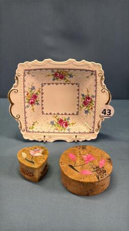 ROYAL ALBERT PETIT POINT 7IN CANDY DISH