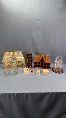 THIMBLE & CURIO RACKS
